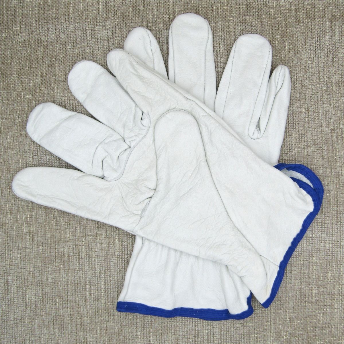 Natural Full Grain Leather Gloves The Seed Collection