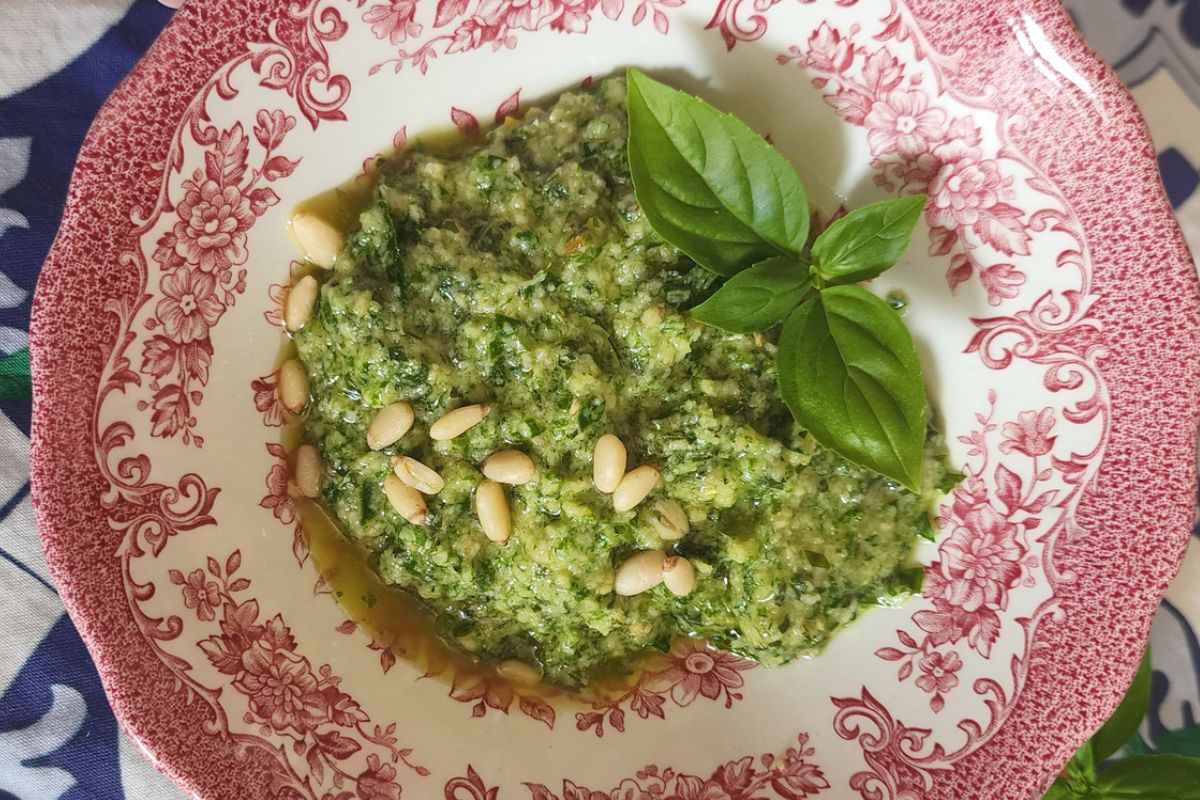 Basil Spinach Kale Pesto