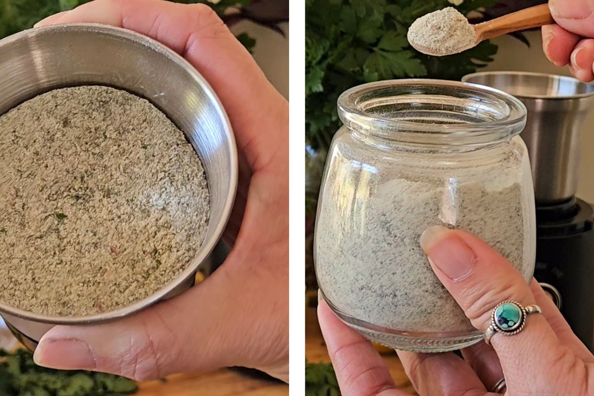 Herbal salt final product