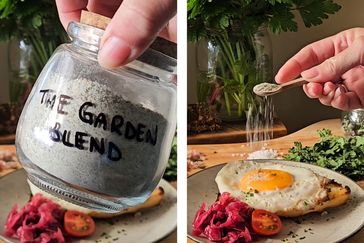 Herbal salt garden blend