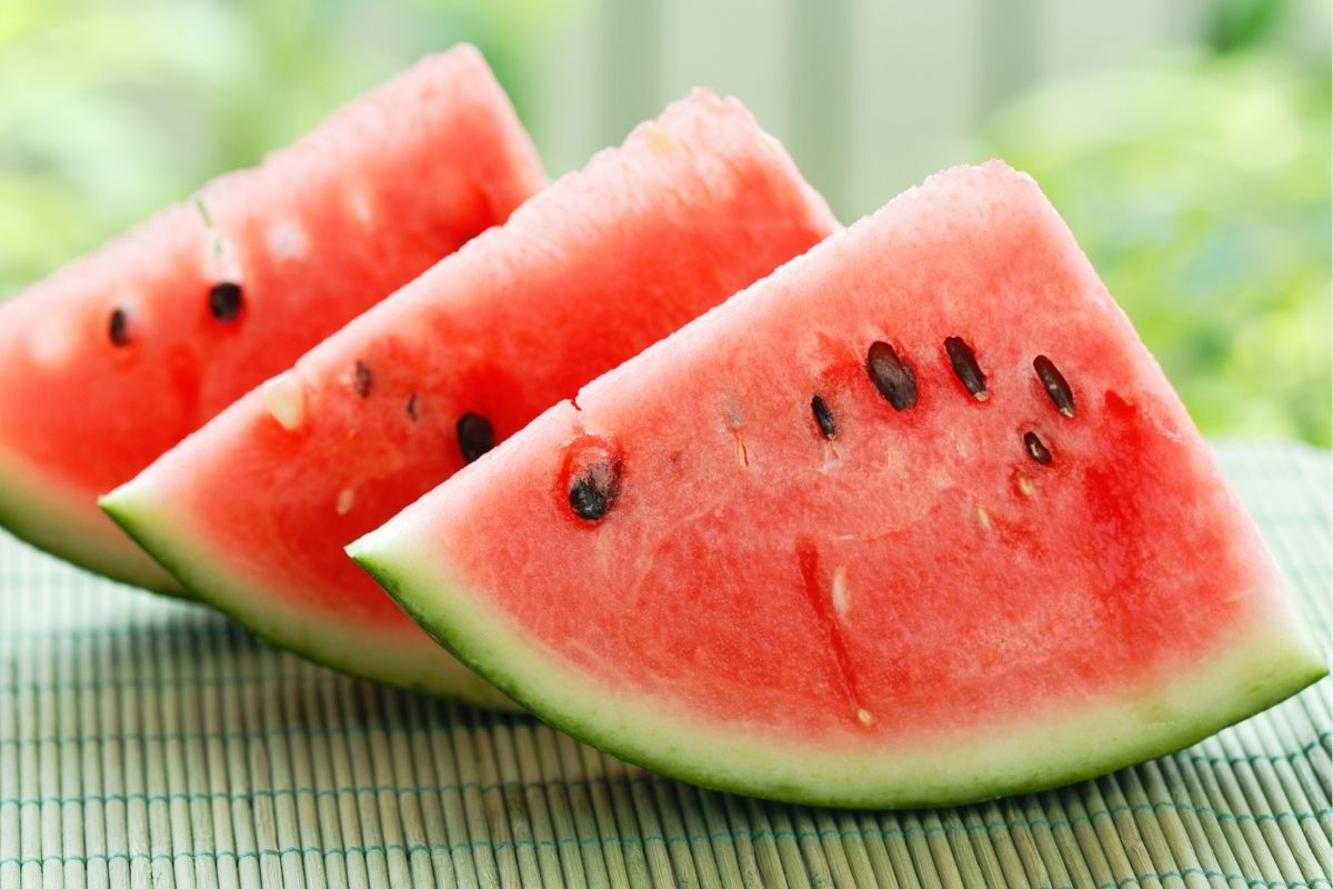 Slices of watermelon