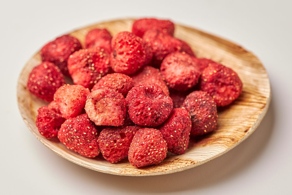 dehydrated strawberry