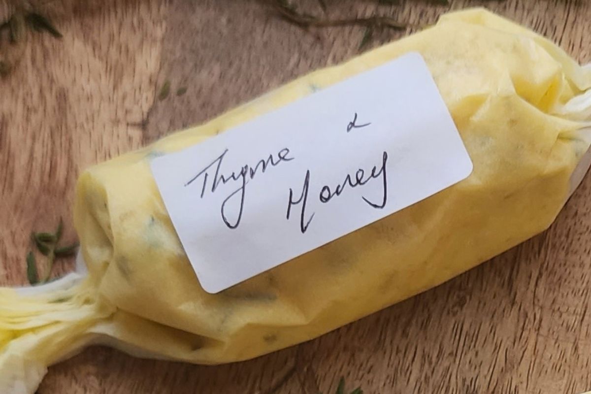 Thyme herb butter