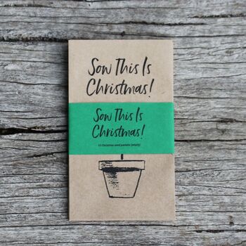 Christmas Seed Envelopes- Empty