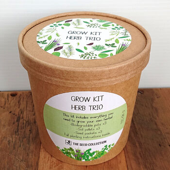 Grow Kit- Herb Trio