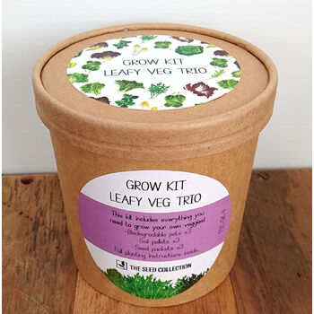 Grow Kit- Leafy Veg Trio