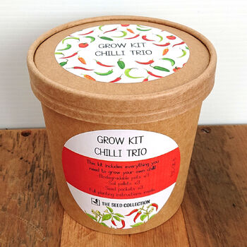 Grow Kit- Chilli Trio