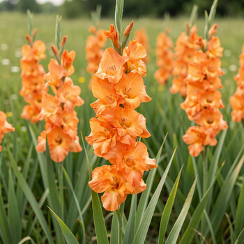 Gladiolus- Olympic Flame