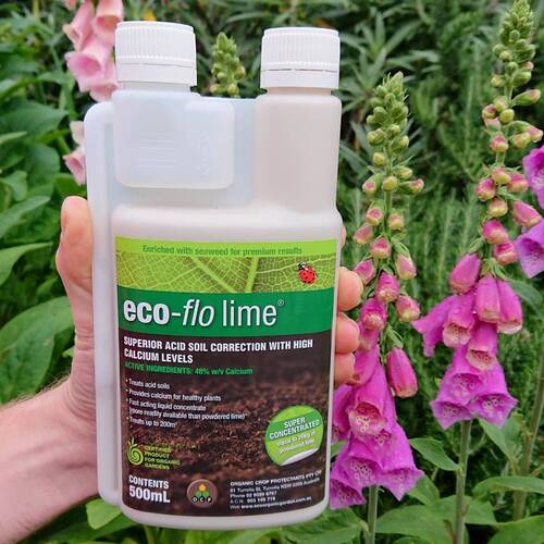 Eco-flo Organic Lime- Concentrate 500ml.