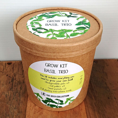Grow Kit- Basil Trio