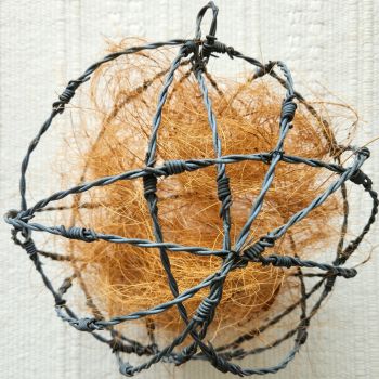 Decorative And Practical Reclaimed Wire Balls