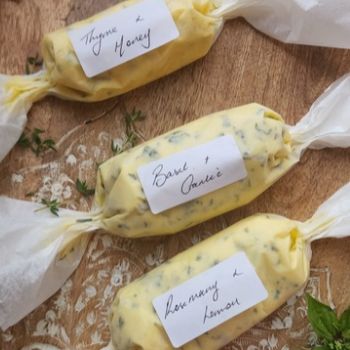 3 Herb Butters To Make From Your Garden