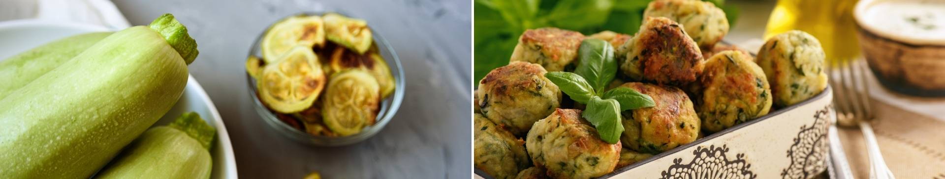 Zucchini Recipes- Zucchini Chips and Zucchini Balls