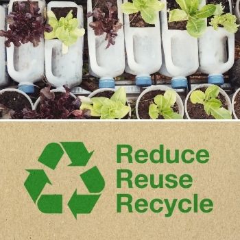 The 3 R's: Reduce, Reuse, Recycle